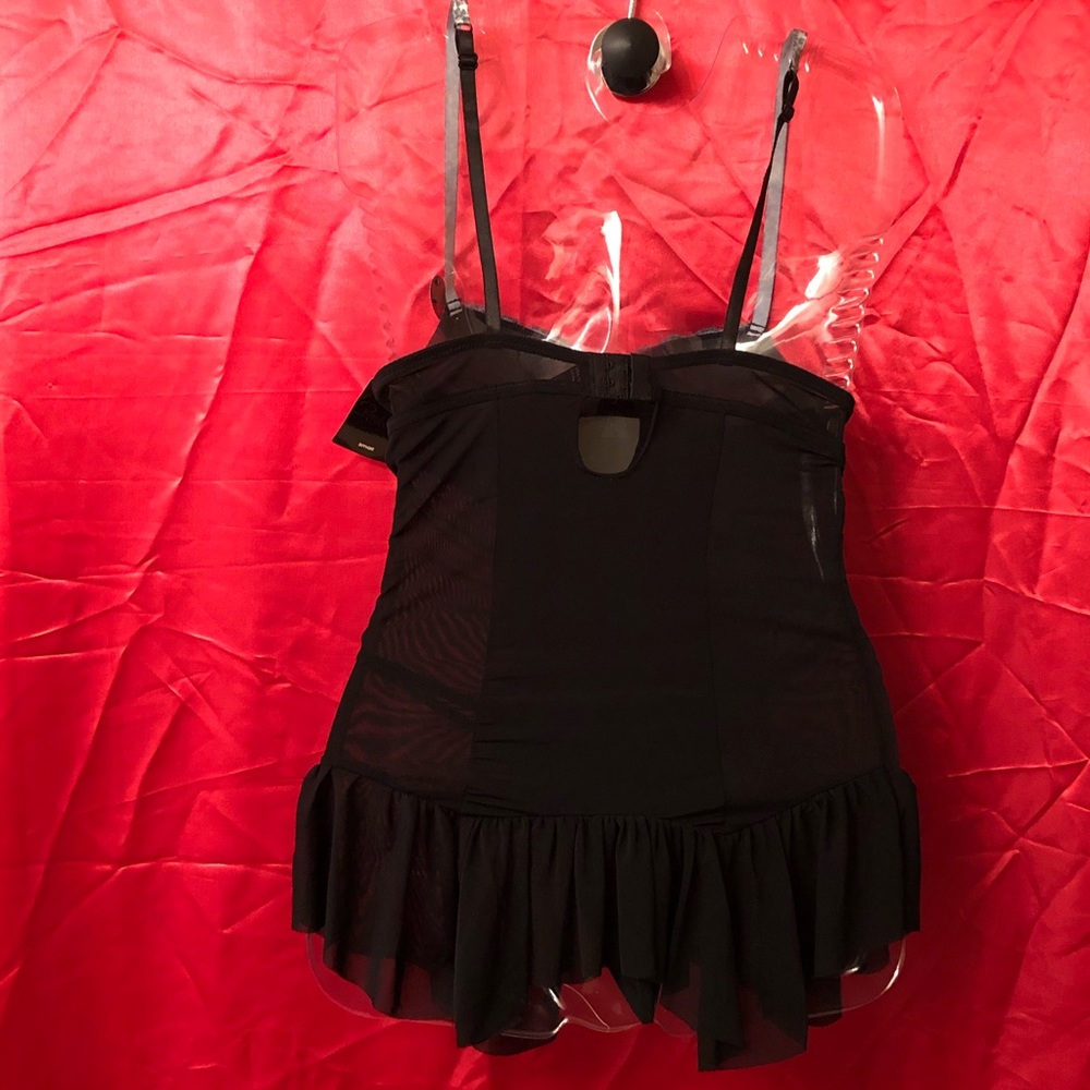NWT Rene Rofe SEXY 2PC Lingerie Set Black Sz S - Picture 10 of 12